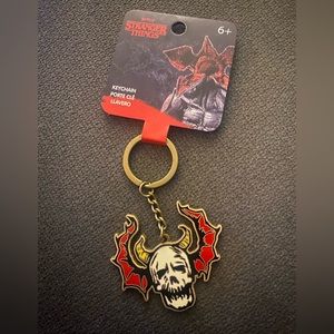 Stranger Things Hellfire Loungefly Keychain brand new